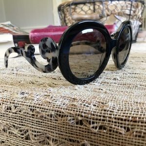 Authentic PRADA Baroque Havana Sunglasses